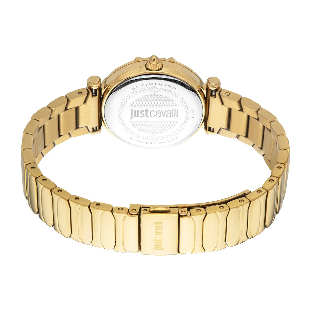 Just Cavalli Atrani Yellow Gold Green
