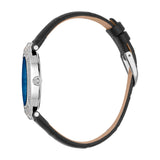 Just Cavalli Luce Leather Black Blue