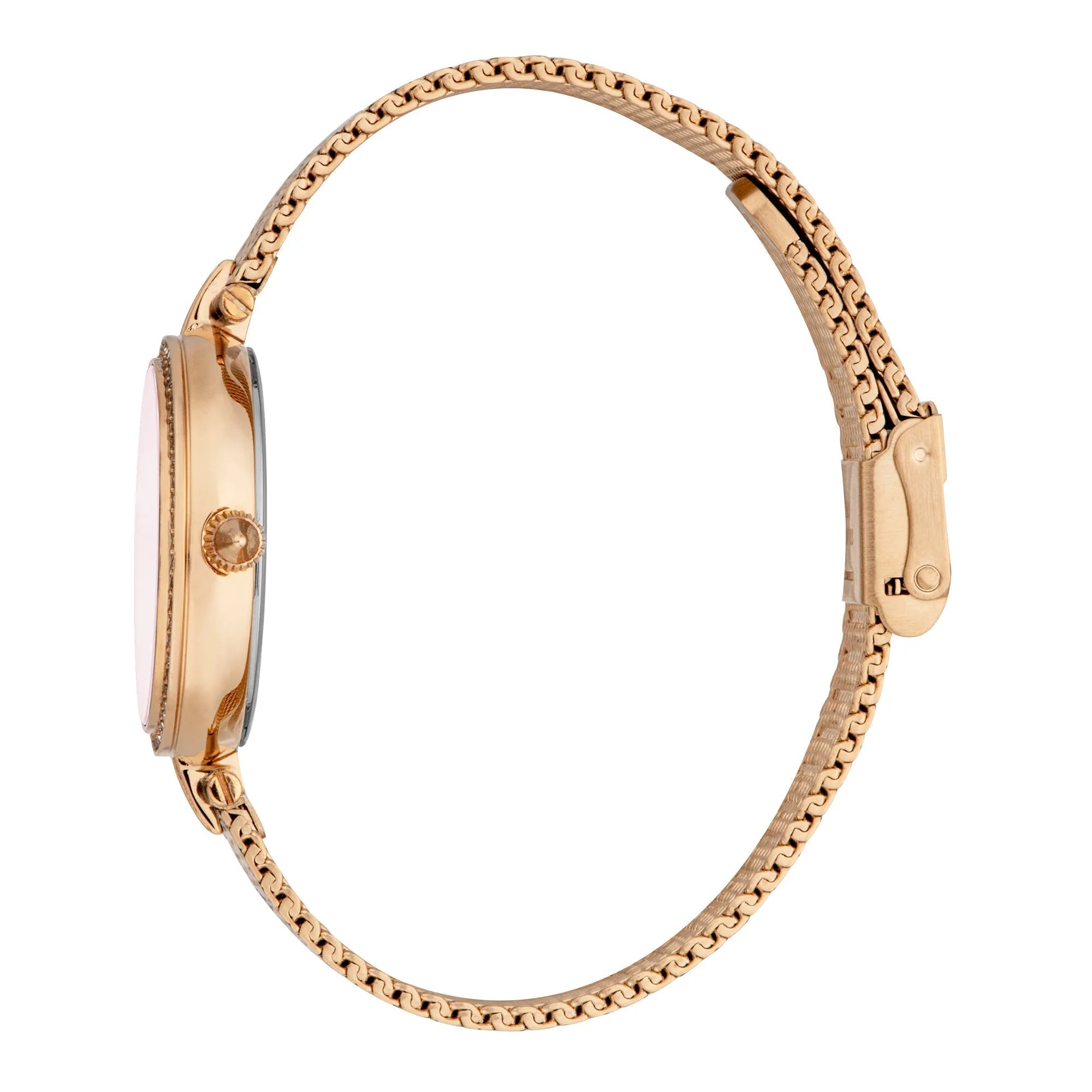 Just Cavalli Obsessive Snake Rose Gold Red