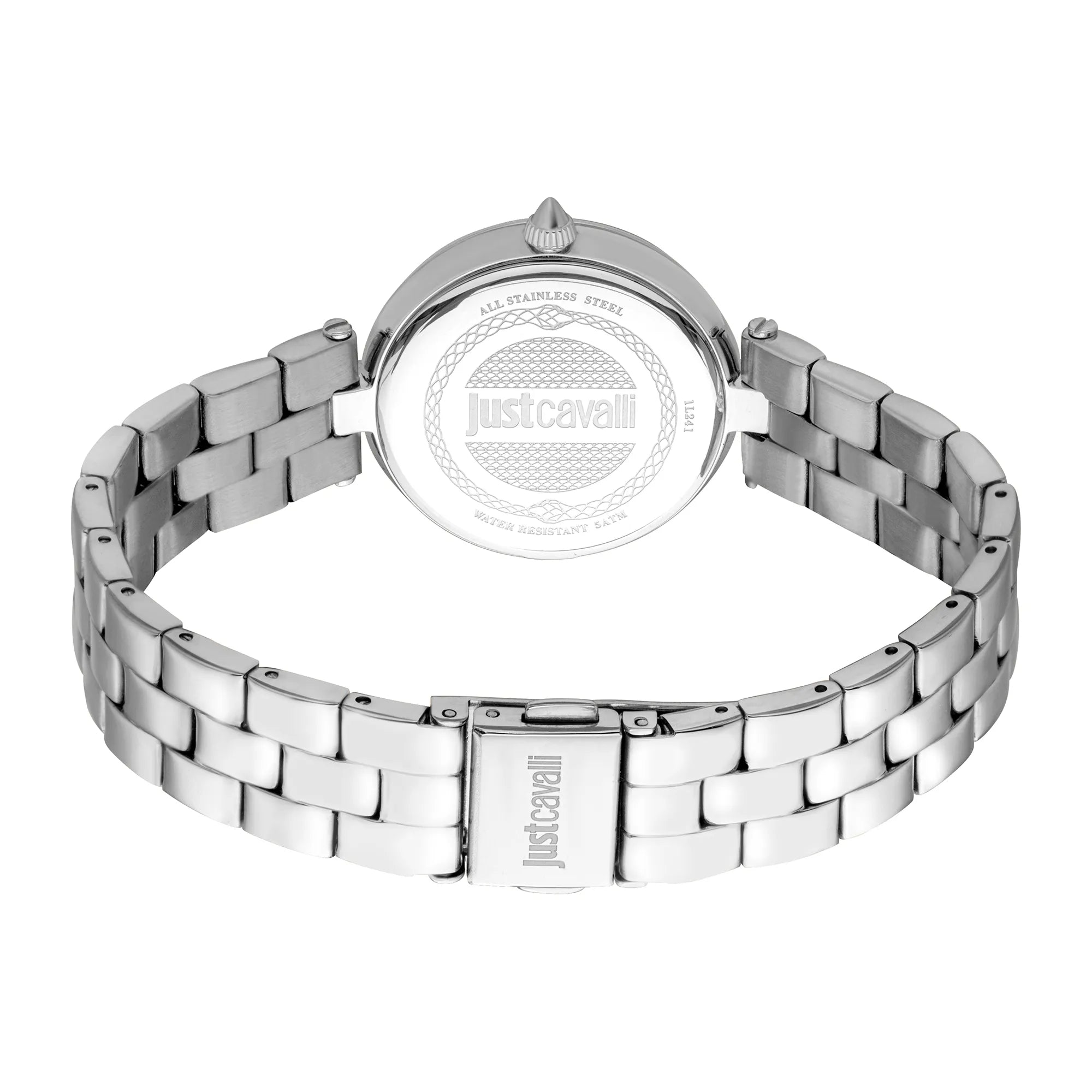 Just Cavalli Maiuscola Silver Blue