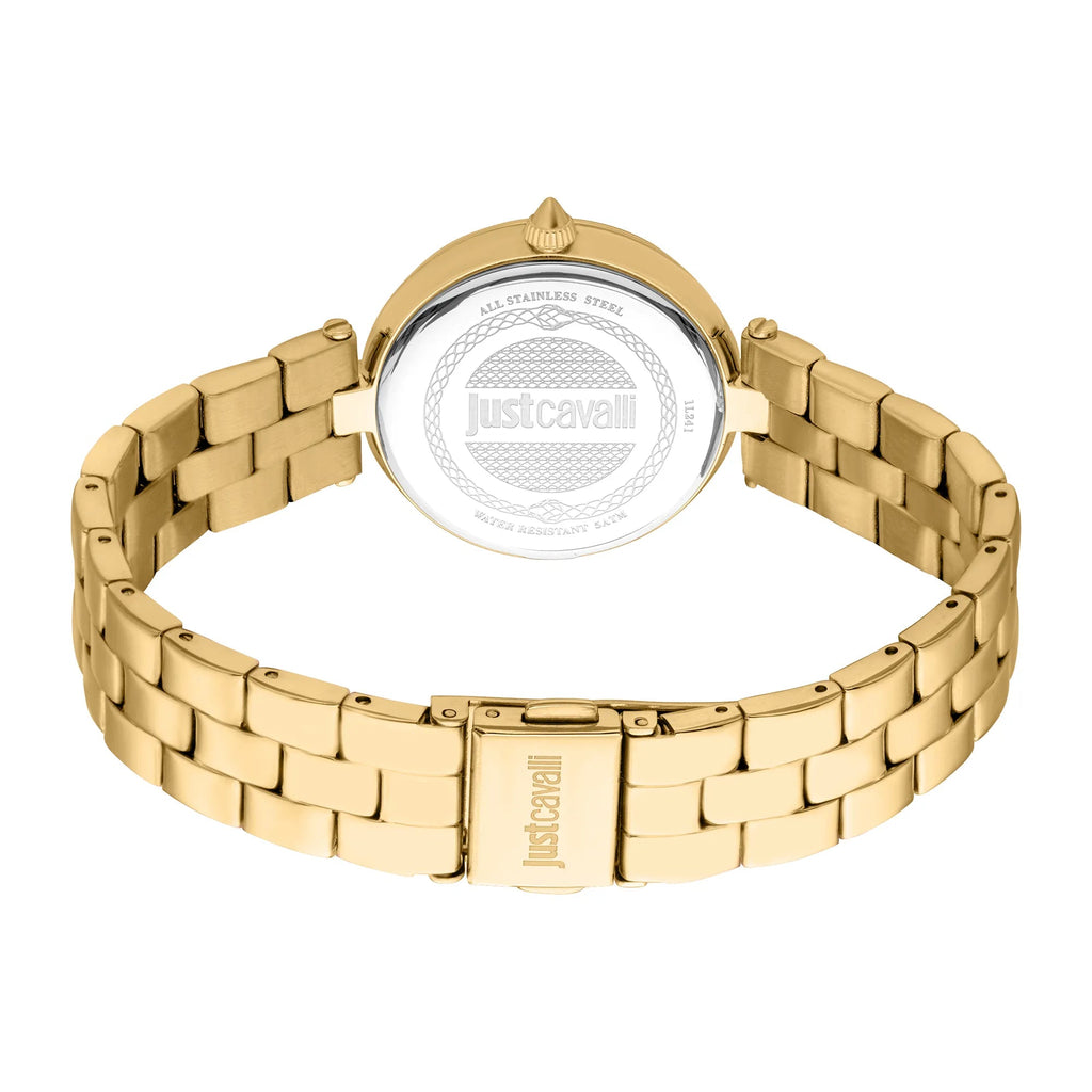 Just Cavalli Maiuscola Yellow Gold Green