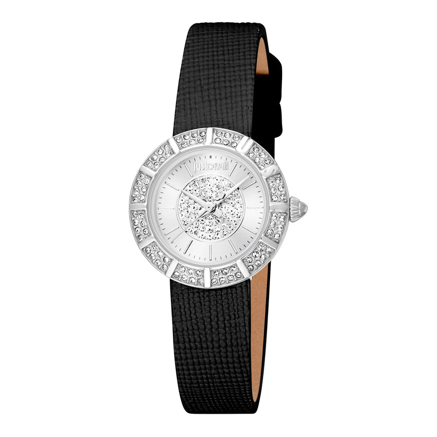 Just Cavalli Eleganza Mini Leather Black