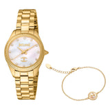 Just Cavalli Pacentro Yellow Gold MOP