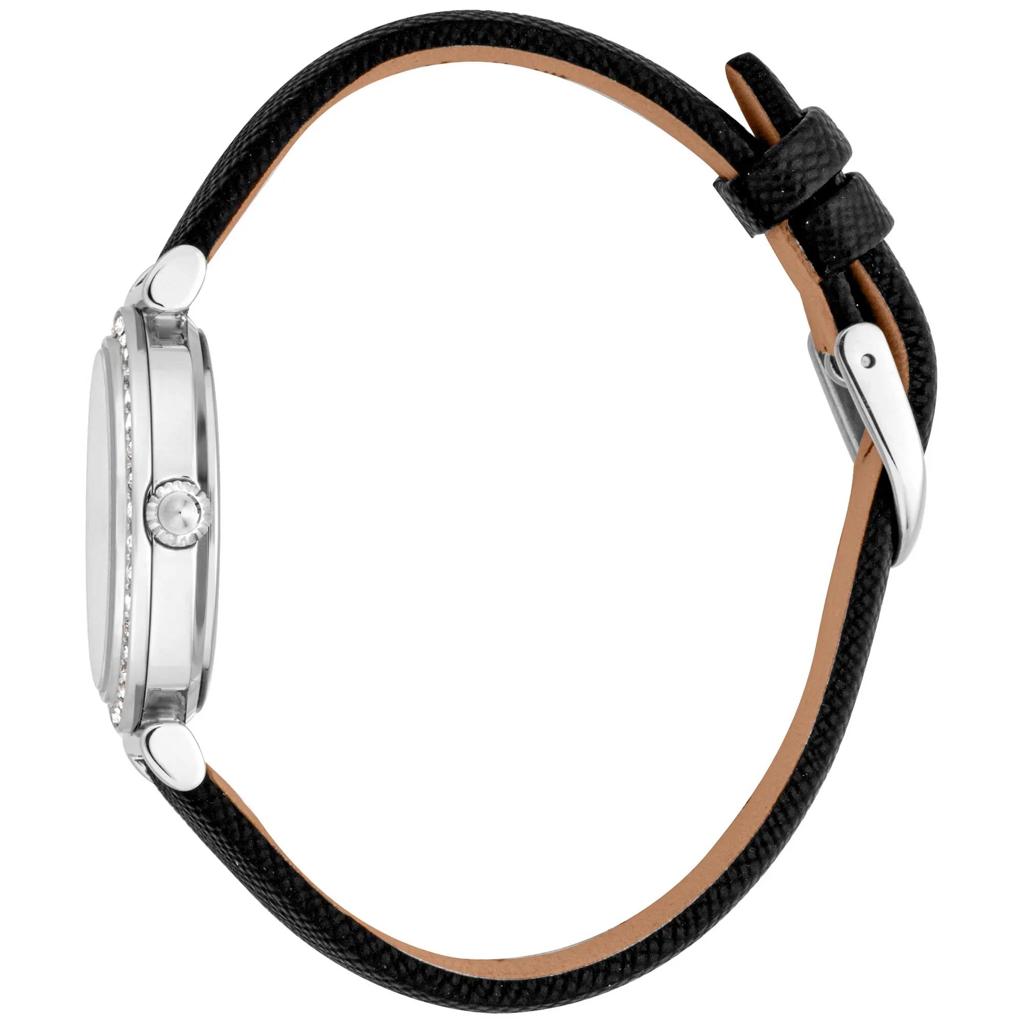 Just Cavalli Varenna Leather Black Silver