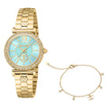 Just Cavalli Varenna Yellow Gold Turquoise