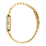 Just Cavalli Varenna Yellow Gold Turquoise