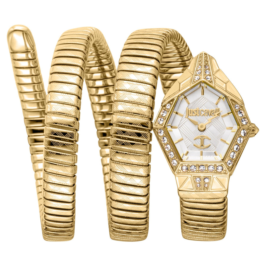 Just Cavalli Mesmerizing Yellow Gold Silver