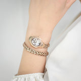 Just Cavalli Twined Rose Gold Silver