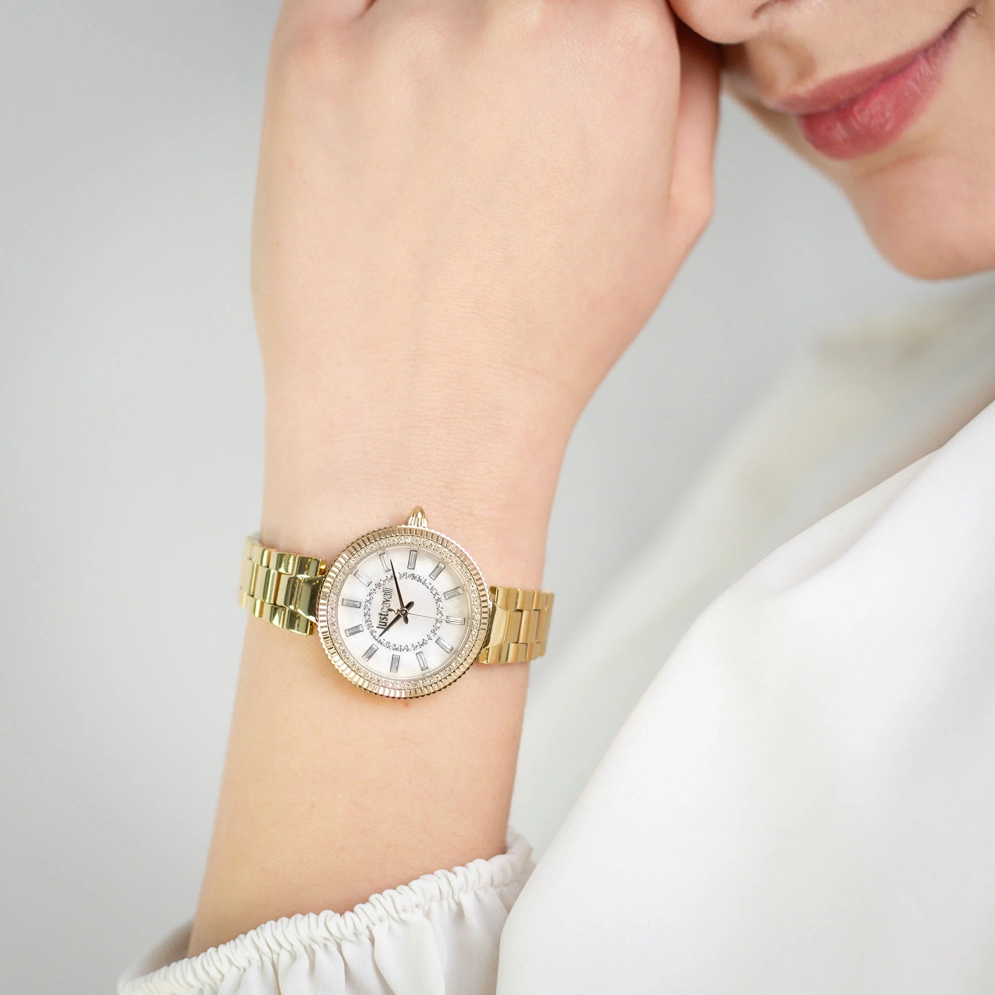 Just Cavalli Ostentatious Yellow Gold MOP