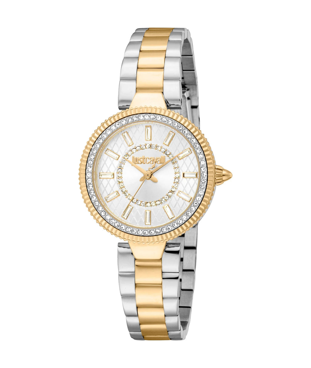 Just Cavalli Ostentatious Two Tones YG Silver