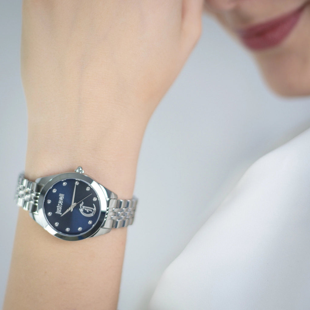 Just Cavalli Luna Silver Blue