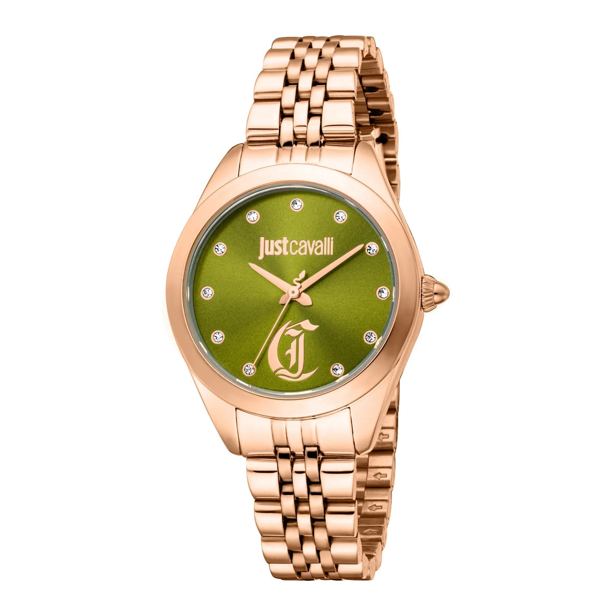 Just Cavalli Luna Rose Gold Green