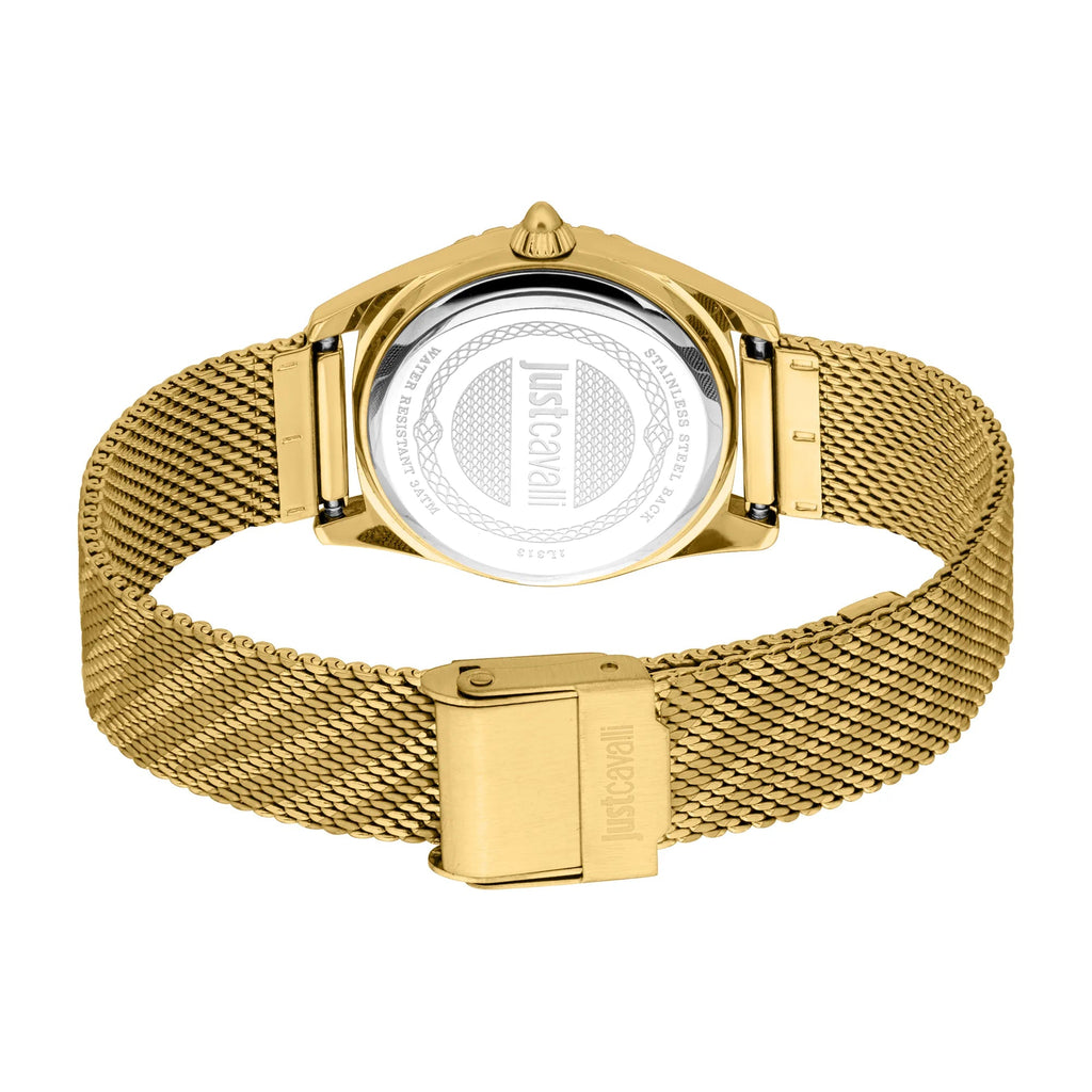Just Cavalli Lustro Yellow Gold Green