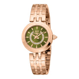 Just Cavalli Preziosa Rose Gold Olive Green