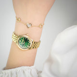 Just Cavalli Lovestruck Valentines Yellow Gold Green