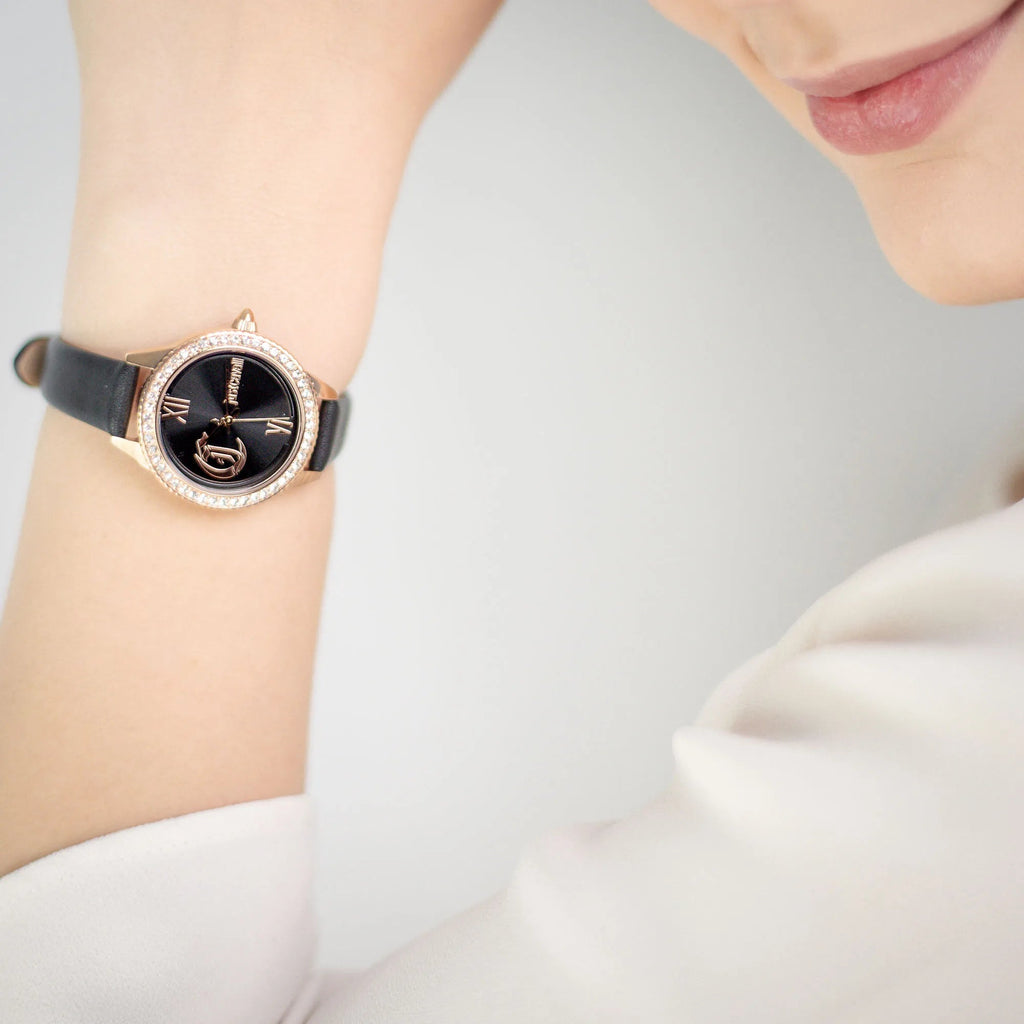 Just Cavalli Forward Leather Black RG