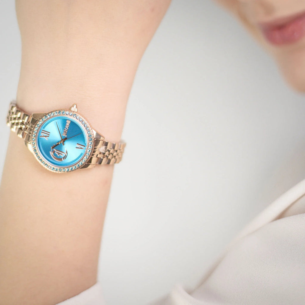 Just Cavalli Forward Rose Gold Turquoise