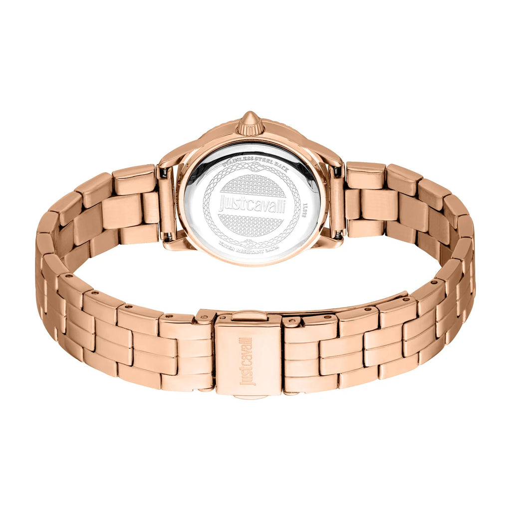 Just Cavalli Mini Raffinata Rose Gold Light Blue