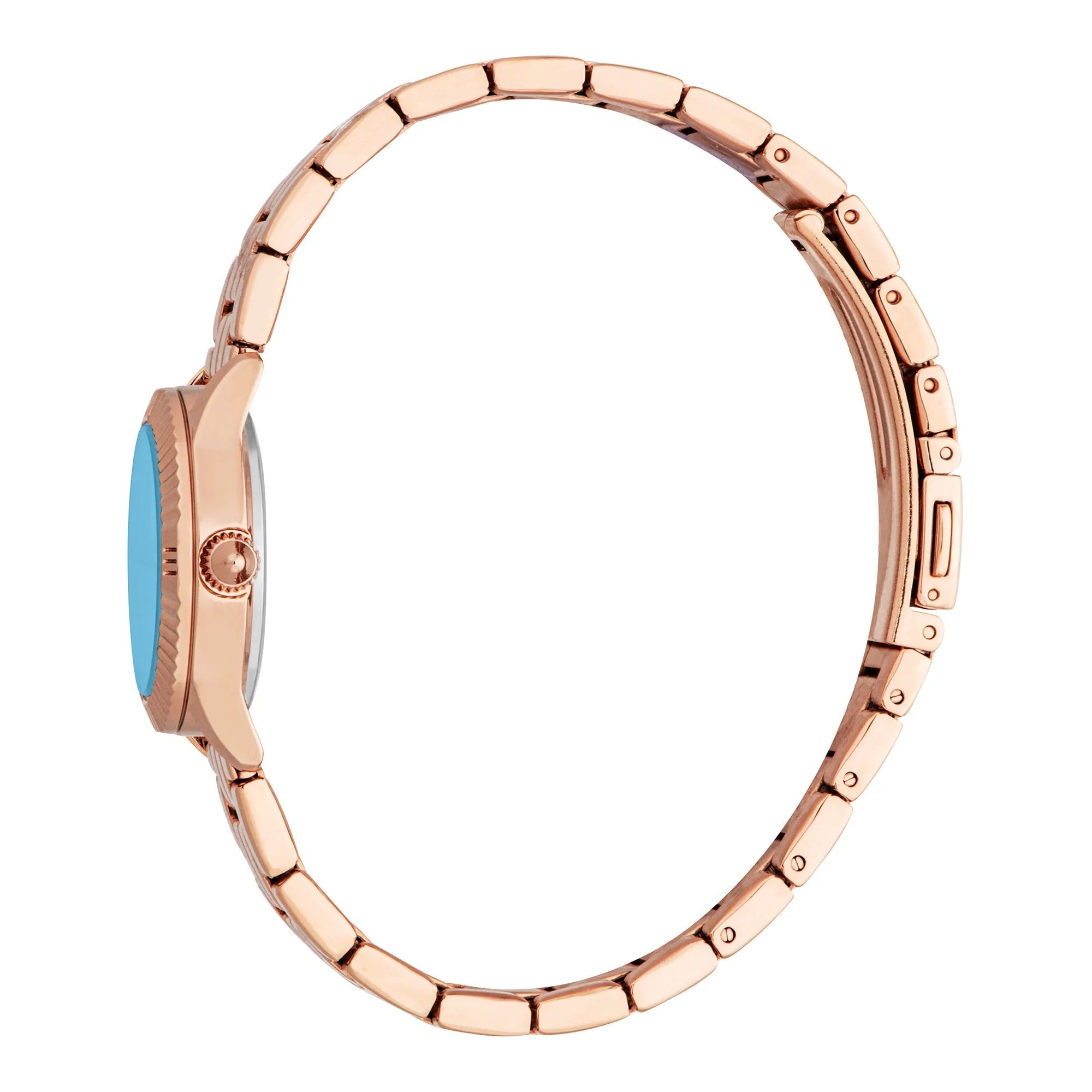Just Cavalli Mini Raffinata Rose Gold Light Blue