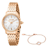Just Cavalli Euforia Snake Rose Gold Silver