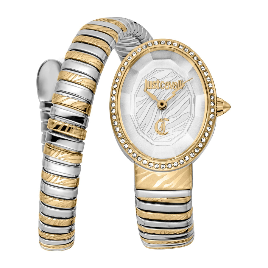 Just Cavalli Velina Silver Yellow Gold