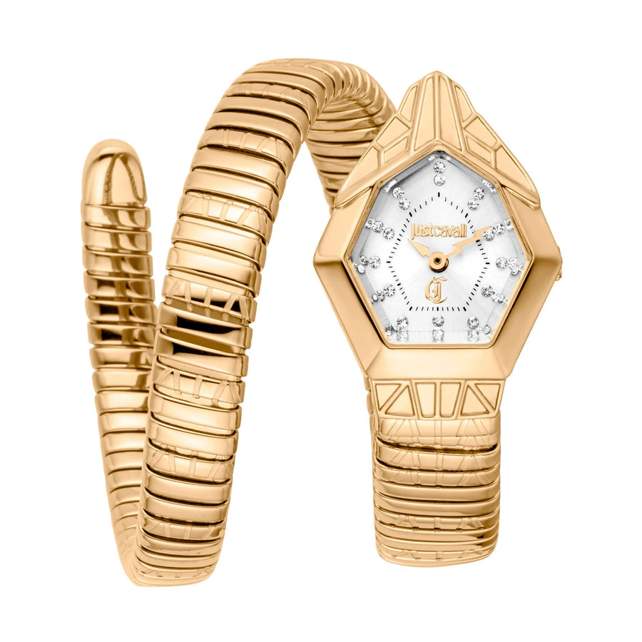 Just Cavalli Gemma Yellow Gold Silver