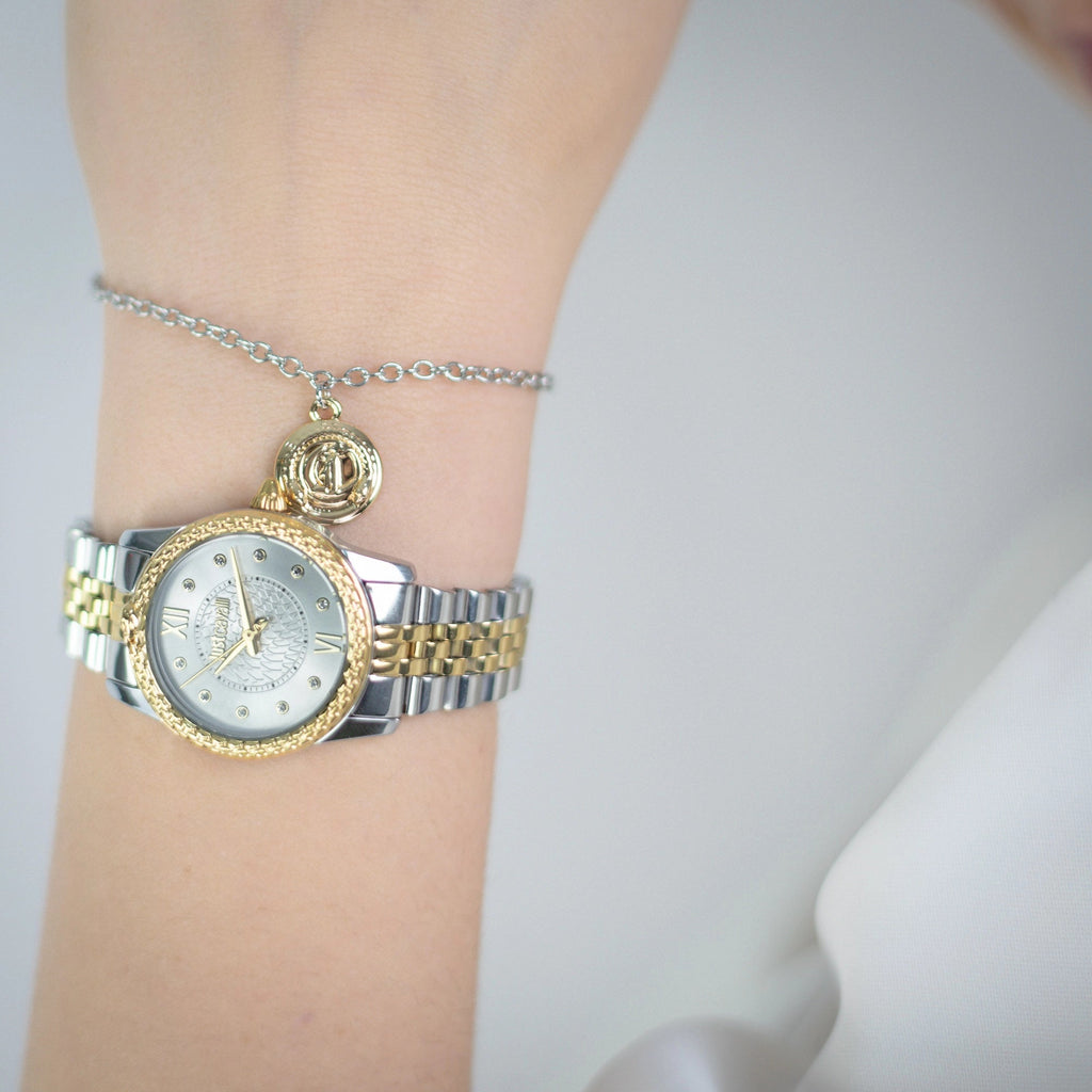 Just Cavalli Sublime Animalier Two Tones YG Silver