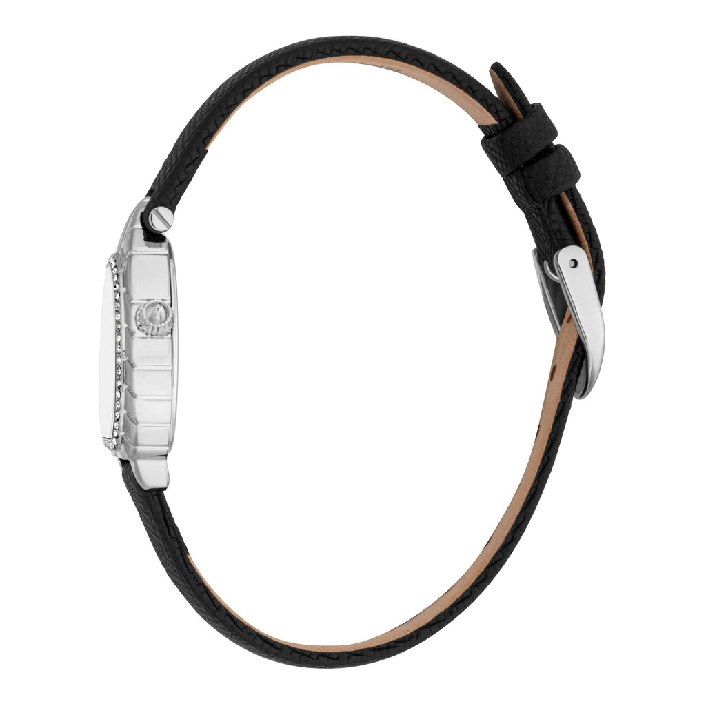 Just Cavalli Perla Leather Black Silver