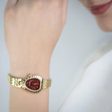 Just Cavalli Perla Yellow Gold Red