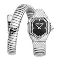 Just Cavalli Aria Silver Black