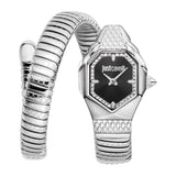 Just Cavalli Aria Silver Black