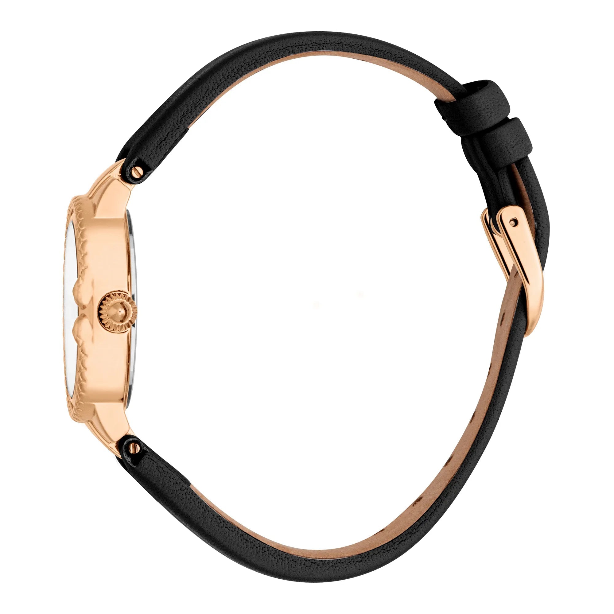 Just Cavalli Primavera Snake Leather Black