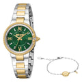 Just Cavalli Primavera Snake Two Tones YG Green