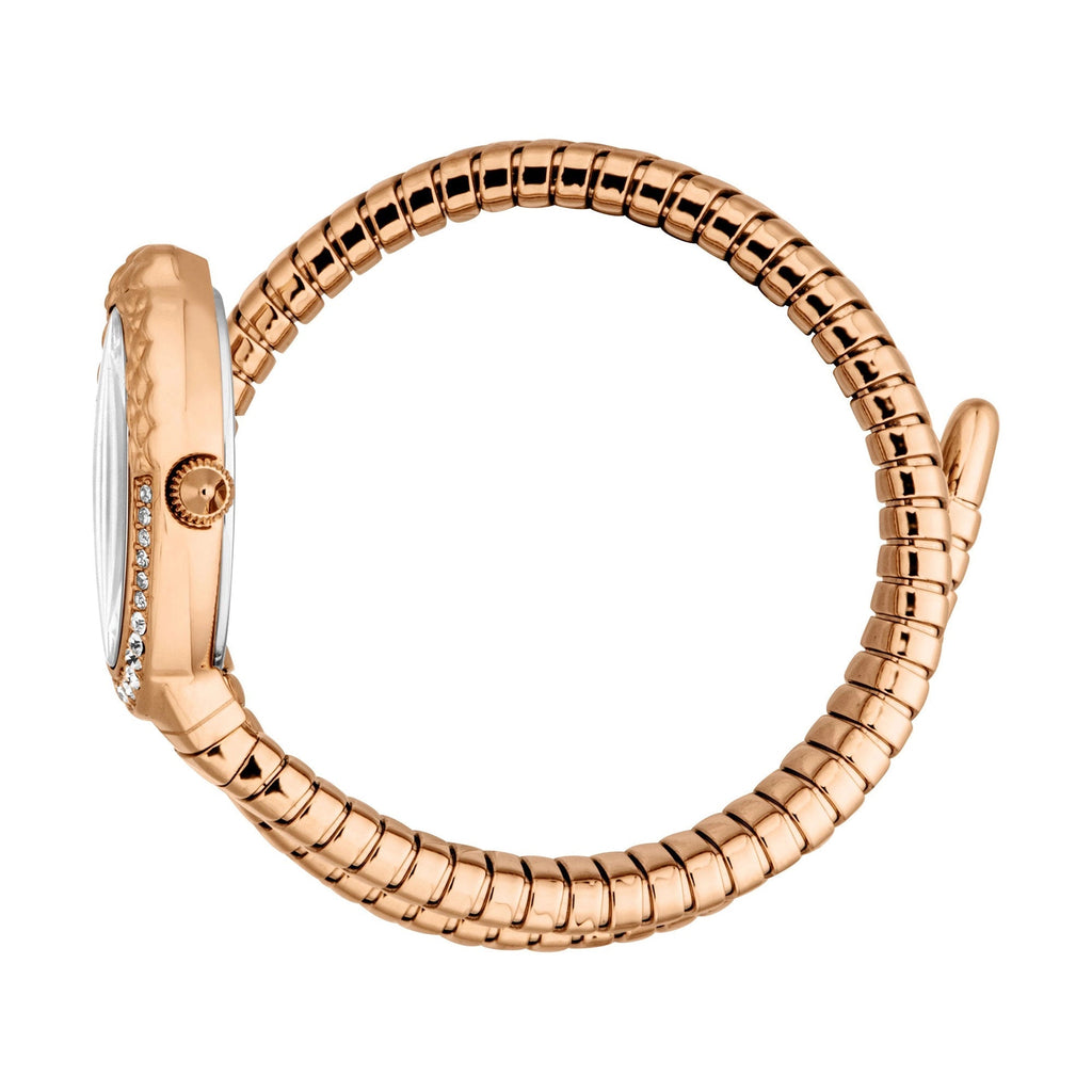 Just Cavalli Fiore Rose Gold Silver