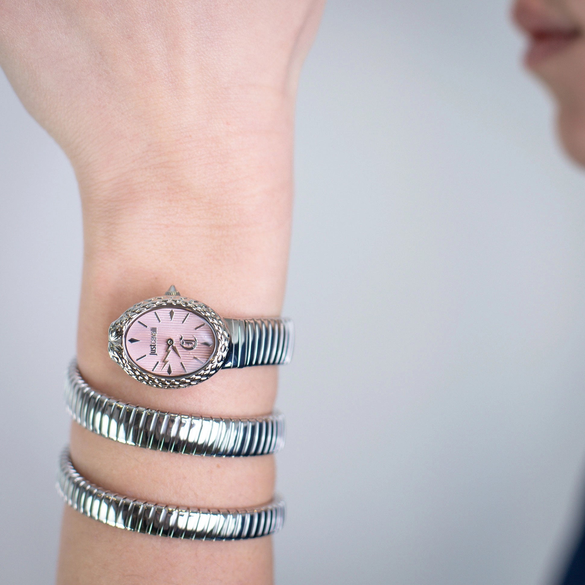 Just Cavalli Sognia Silver Pink