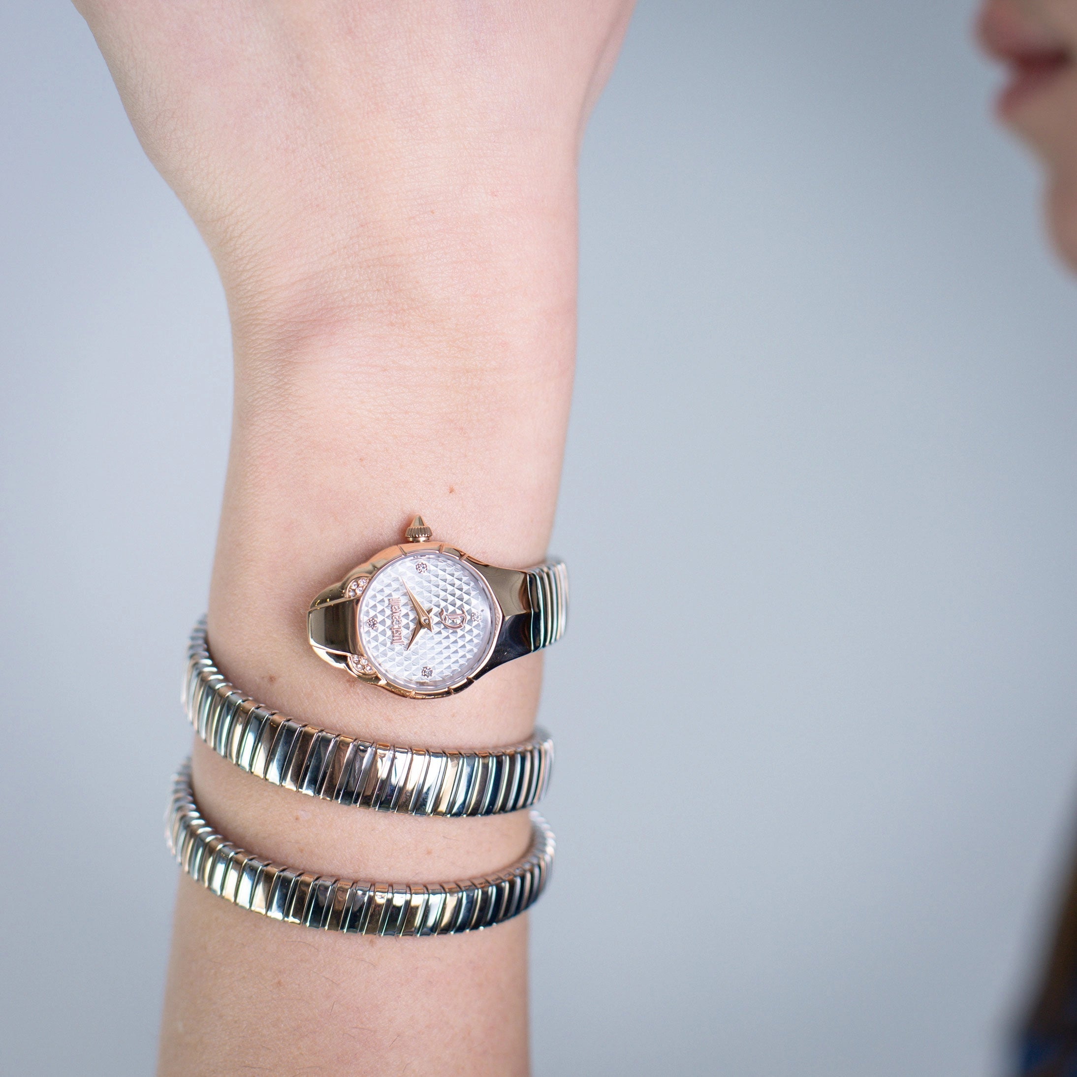 Just Cavalli Amanta Rose Gold Silver