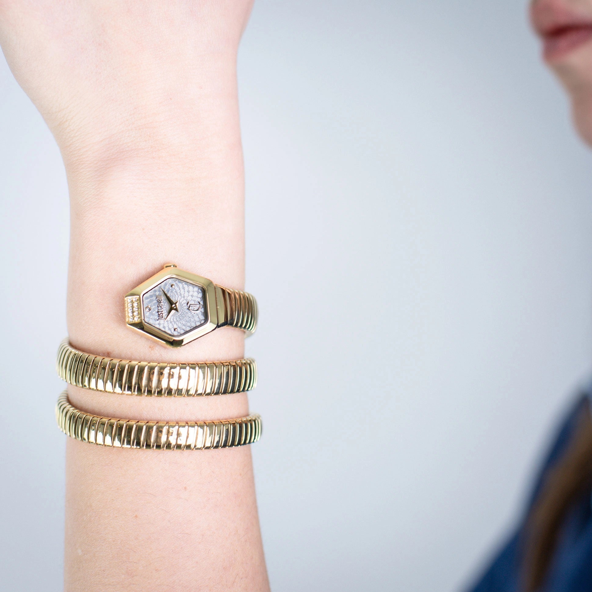 Just Cavalli Romina Yellow Gold Silver