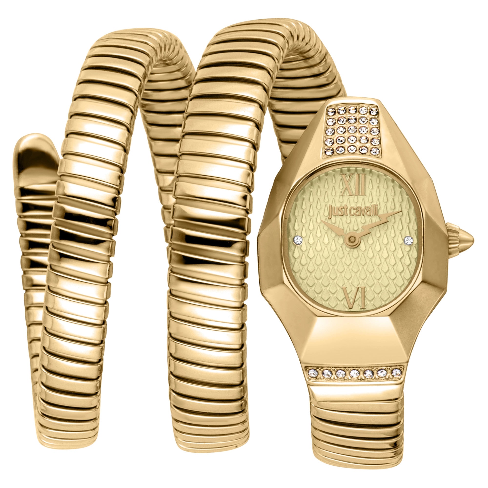 Just Cavalli Lunara Yellow Gold Champagne
