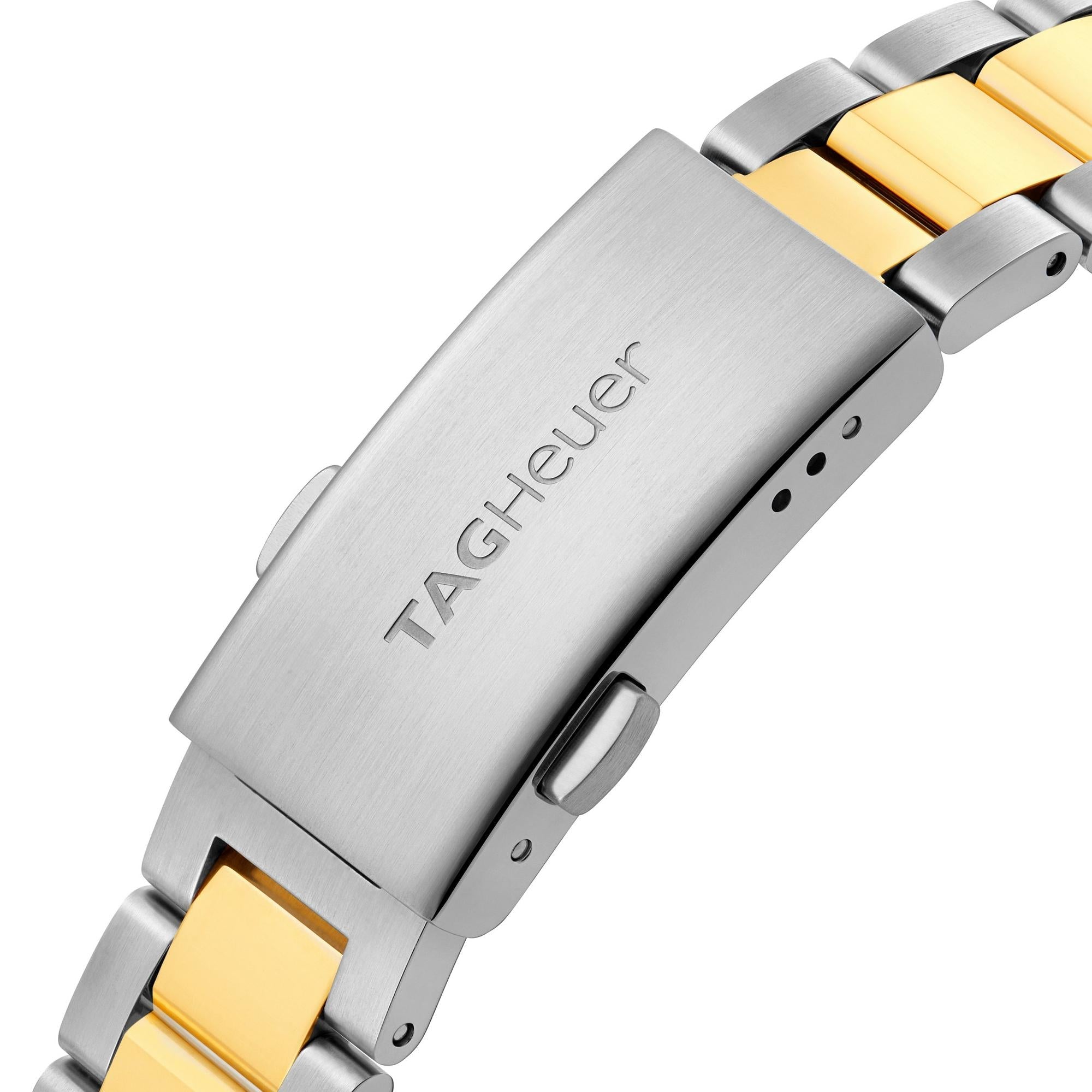 Tag Heuer Aquaracer Stainless Steel And Gold Plated Ladies Watch
