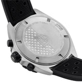 Tag Heuer Formula 1 Quartz Chronograph 43mm Mens Watch Stainless Steel Case With Black Rubber Strap Black Dial 1