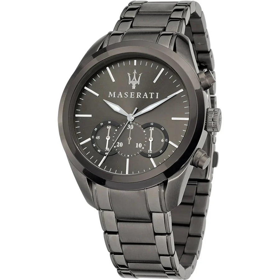 Maserati R8873612002 Traguardo Chrono Mens Black Watch