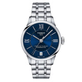 Tissot Ladies Automatic Watch Chemin Des Tourelles Powermatic 80 Blue T0992071104800 1