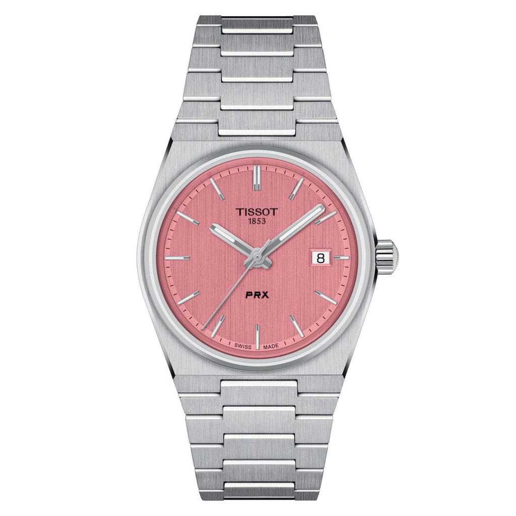 Tissot Prx 35mm Ladies Pink Watch T1372101133100