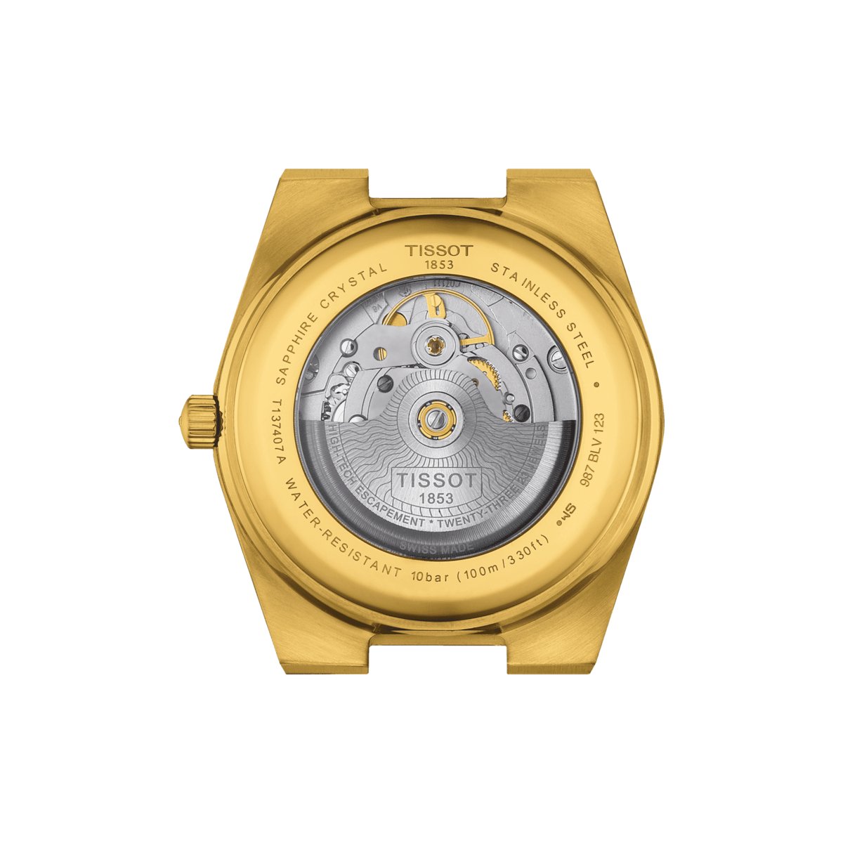 Tissot PRX Powermatic 80 Men's Gold Watch T1374073302100