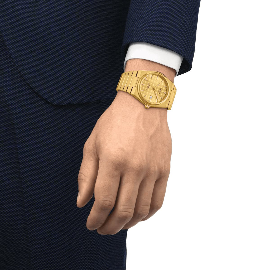 Tissot PRX Powermatic 80 Men's Gold Watch T1374073302100