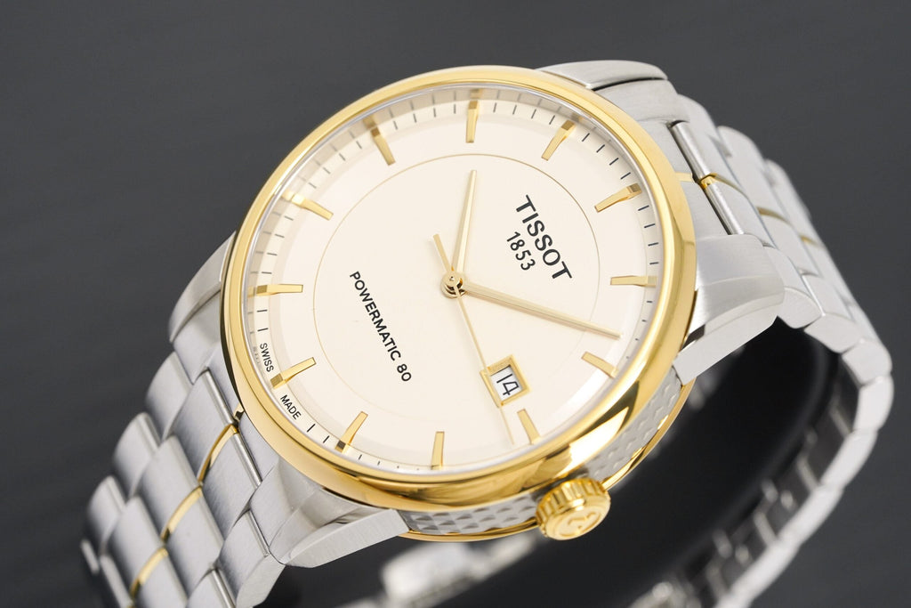 Tissot Mens Luxury Powermatic 80 Date Automatic Watch T0864072226100