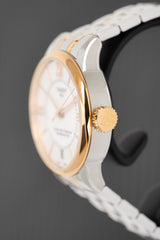 Tissot Ladies Automatic Watch Chemin Des Tourelles Powermatic 80 Two Tone Rose Helvetic Pride Special Edition T0992072211801