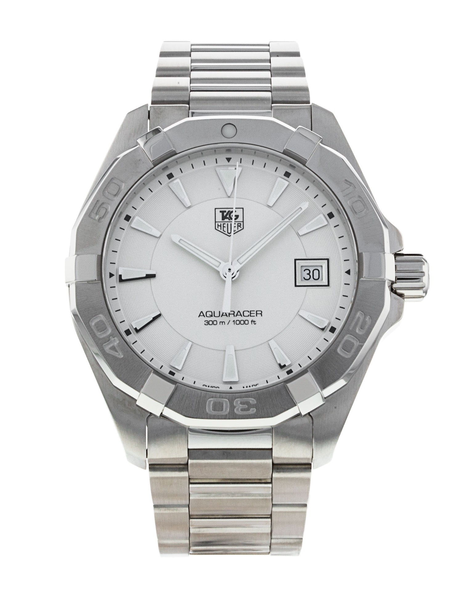 Tag Heuer Aquaracer 41mm Quartz Watch For Men Way1111 Ba0928