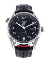 Tag Heuer Heuer Black Stainless Steel Carrera Drive Time Watch For Men War2a10 Fc6337