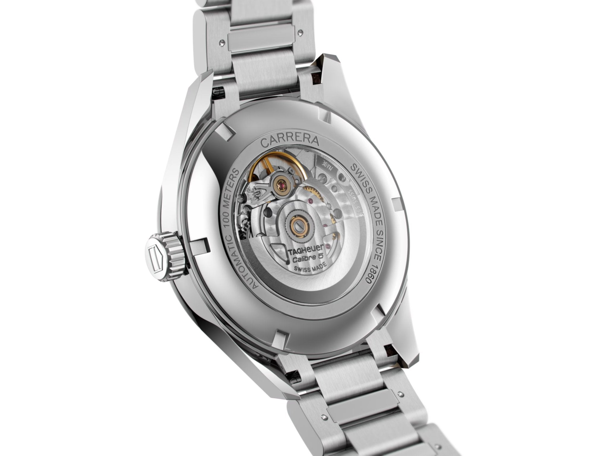 Carrera Calibre 5 Blue Steel Mens Watch War201e Ba0723